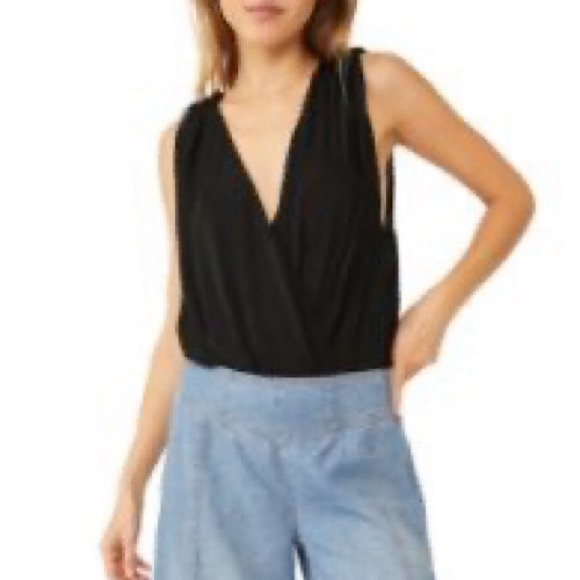 Free People Night Owl Bodysuit Black - Picture 2 of 11